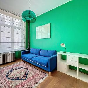 Haut de Saint-Gilles : Rez-de-chaussée avec jardin meublé