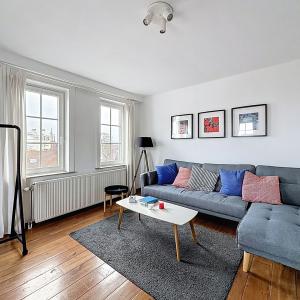 Vanderkindere / Albert : Bel appartement 1ch meublé