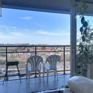 UCL : Lumineux appartement dernier étage avec une terrasse