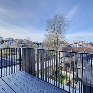 Vleurgat : Bel appartement moderne + terrasse PEB A++