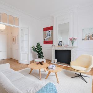 Place Brugmann : bel appartement rénové 4 chambres