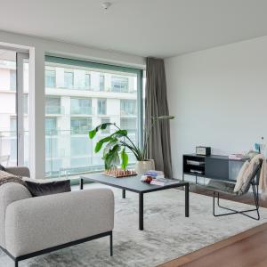 Centre/canal: appartement récent: terrasse 15 m², 2 parkings