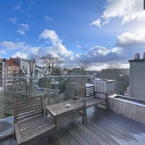 Châtelain/Stéphanie : Duplex meublé 3 chambres et terrasses