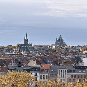Bruxelles Canal Wharf : Superbe penthouse + grande terrasse