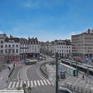 Boulevard Waterloo : Bel appartement meublé de 2 chambres