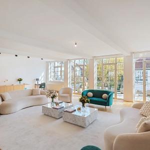 Châtelain: Appartement duplex meublé 3 chambres + terrasses 