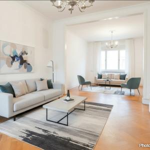 Cinquantenaire: maison de caractère 6 ch. jardin sud-ouest