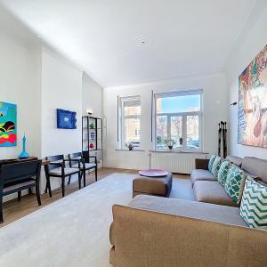 Uccle/Globe - Duplex 2 chambres meublé + terrasse 