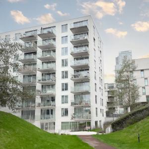 Centre/canal: appartement récent: terrasse 15 m², 2 parkings