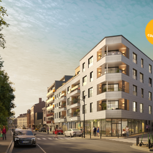 Magnifique penthouse neuf +-58m², terrasse 6 m²