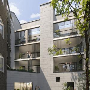 Magnifique appt. neuf +-129m², 3ch., terrasse 11 m²