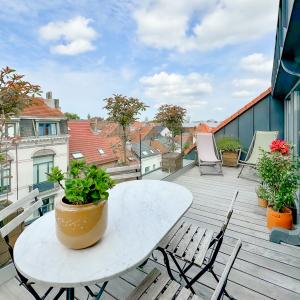 Place Brugmann - Chatelain, penthouse 3 chambres - terrasses