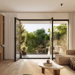 Magnifique penthouse neuf ±187m², 3ch., 2 terrasses