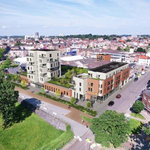 Spacieux appartement de +/- 63 m², 1ch, terrase de 8m²