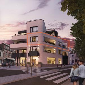 Quartier Rouge cloître, appartement neuf 3ch + terrasses