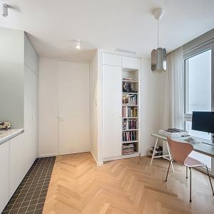 Sablon : Bel appartement meublé 1 ch rénové à neuf