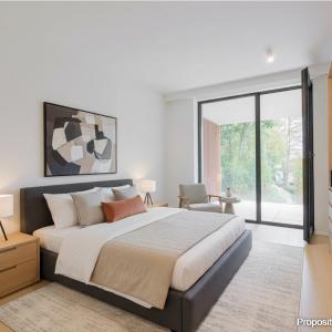 Hamoir: Bel appartement 2 chambres, terrasse