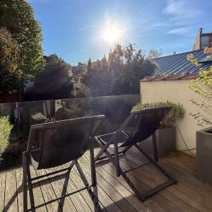 Louise, maison de Maitre rénovée 5ch+jardin et piscine