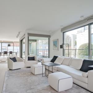 Uccle, superbe appartement dans immeuble Corbiau