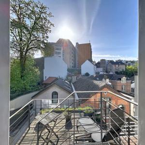 Quartier Européen : Duplex meublé 2 chambres avec terrasse