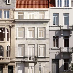 Square Marie Louise - Duplex rénové 3 chambres avec jardin 