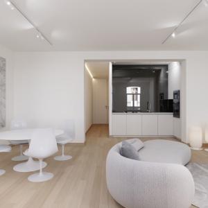 Square Marie Louise - Appart rénové 2 ch avec terrasse 