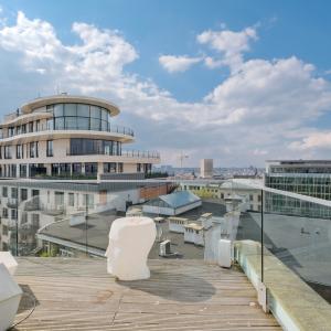 Boulevard de Waterloo : Superbe Penthouse avec vue 