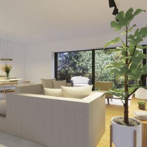 Parc Wolvendael,  appartement de +/-92m² , 2ch.+ terrasse