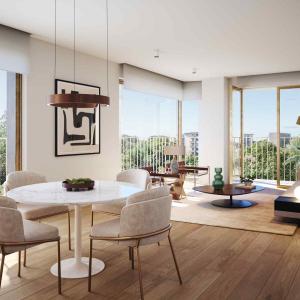 Projet de standing Anthea vue sur le Val Duchesse!