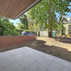 Wolvendael / Azande : RDC avec jardin neuf 3 chambres PEB A-