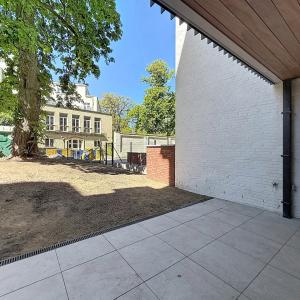 Wolvendael / Azande : RDC avec jardin neuf 3 chambres PEB A-