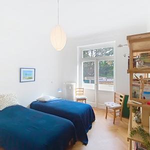 Pl. Brugmann : Bel appartement RDC rénové 