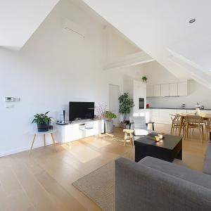 Penthouse 2 chambres rénové en 2021
