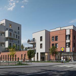 Spacieux studio de +/- 46 m²