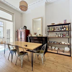 Proche Quartier EU, maison meublée 4 ch avec jardin