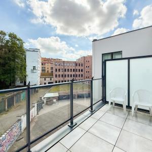 Pl. Stéphanie, superbe appartement 2 chambres + terrasse.
