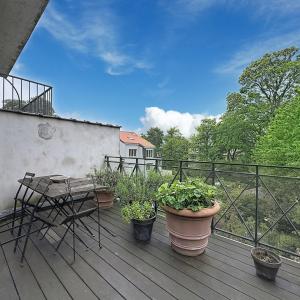 Churchill / Montjoie : Superbe duplex penthouse meublé