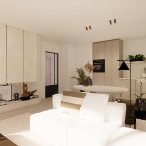 projet Fantine, penthouse 104m² 3ch terr 15,60m²