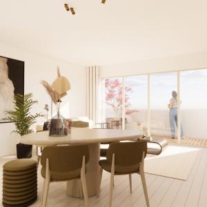 projet Fantine, penthouse 104m² 3ch terr 15,60m²
