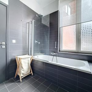 DANSAERT/ST CATHERINE - Superbe appartement 2ch meublé