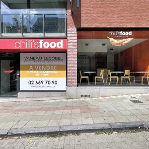 Quartier européen - belle surface commerciale de ± 60 m²