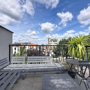 Parc Duden : Superbe duplex 2 chambres avec terrasse !