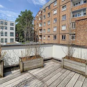 Etangs d'Ixelles : appartement 2 ch + bureau + 2 terrasses