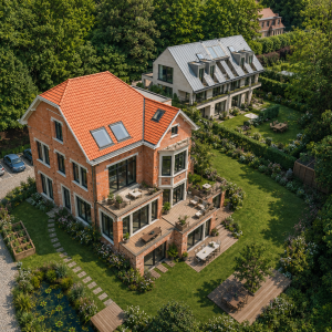 Blés d'Or - Duplex ±269m², 3 chambres, 3 terrasses, jardin