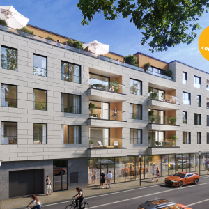 Magnifique penthouse neuf ±187m², 3ch., 2 terrasses