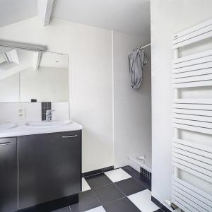 Etangs d'Ixelles : appartement 2 ch + bureau + 2 terrasses