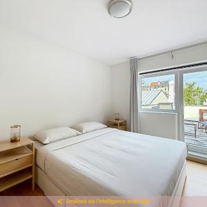 Etangs d'Ixelles : appartement 2 ch + bureau + 2 terrasses
