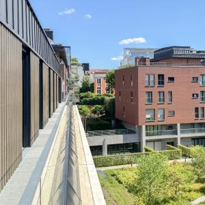 Penthouse neuf +- 204m² 3ch. + terrasse