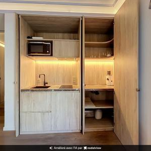Sablon : Superbe appartement 1 chambre meublé