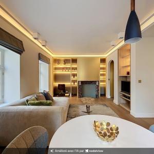Sablon : Superbe appartement 1 chambre meublé
